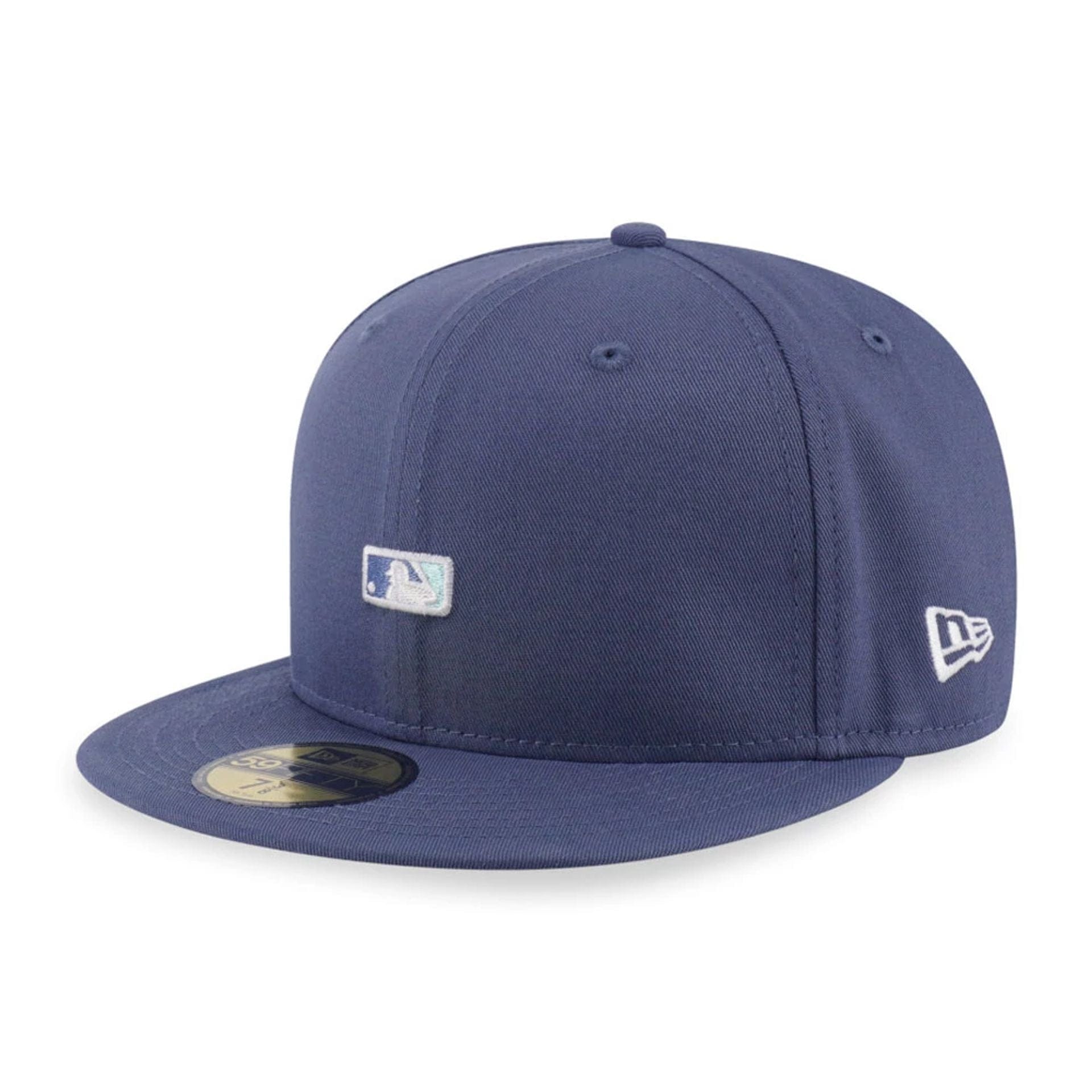 This is a LA Dodgers MLB Catchers Dark Blue 59FIFTY Fitted Cap 1
