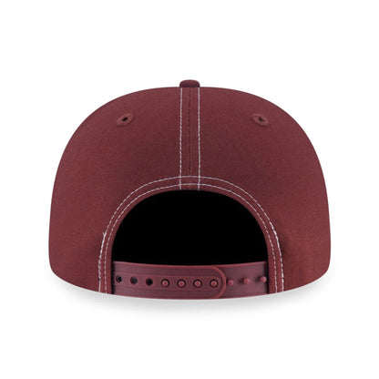 Pictured is this MLB Contrast Stitching San Diego Padres 9FIFTY Snapback cap in brown. 5