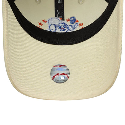 Pictured is this MLB League Mix New York Mets 9FORTY cap in cream. 7