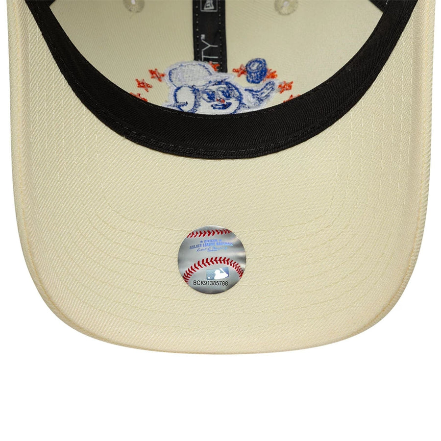 Pictured is this MLB League Mix New York Mets 9FORTY cap in cream. 7