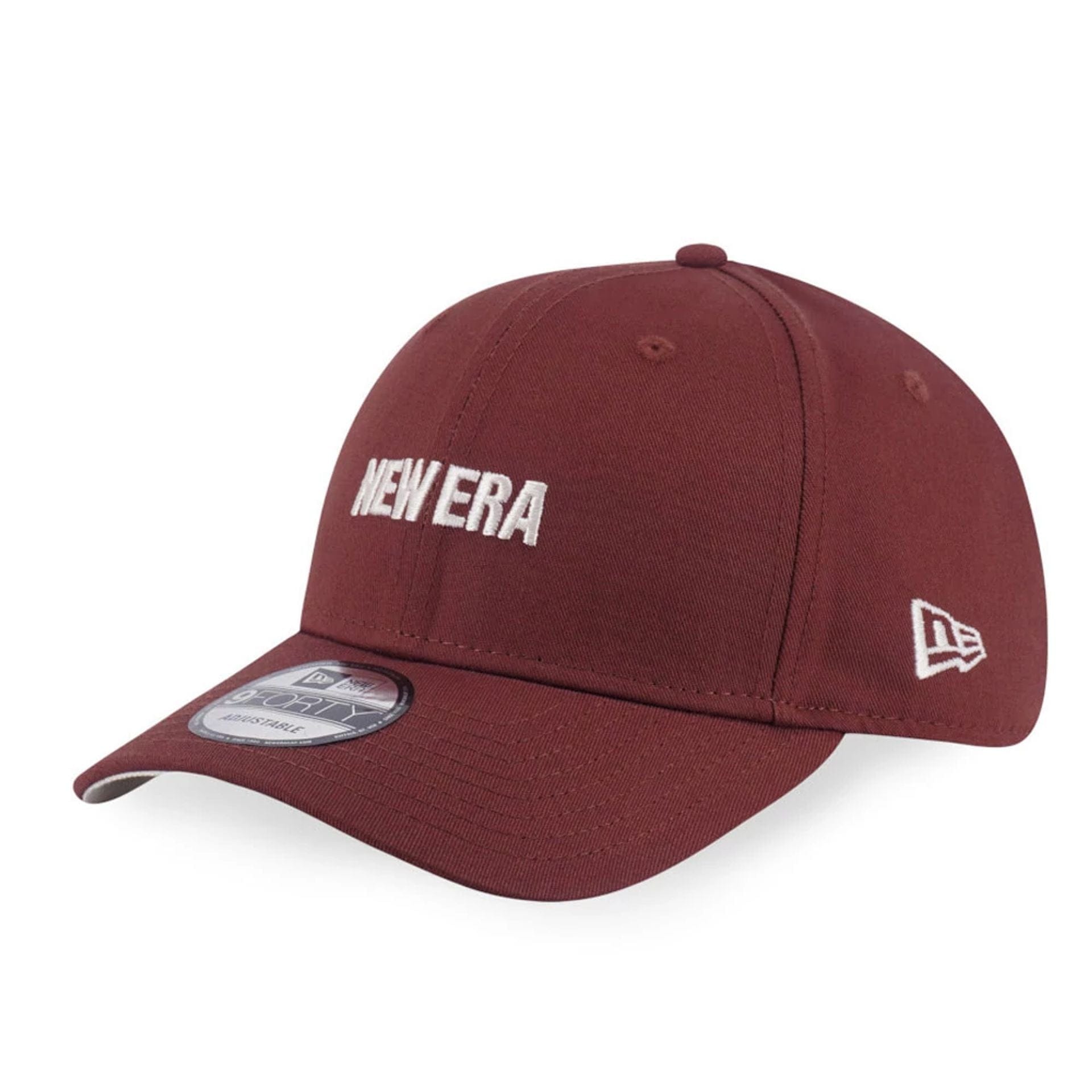 Pictured is this New Era Mountain Logo 9FORTY cap in open brown. 1