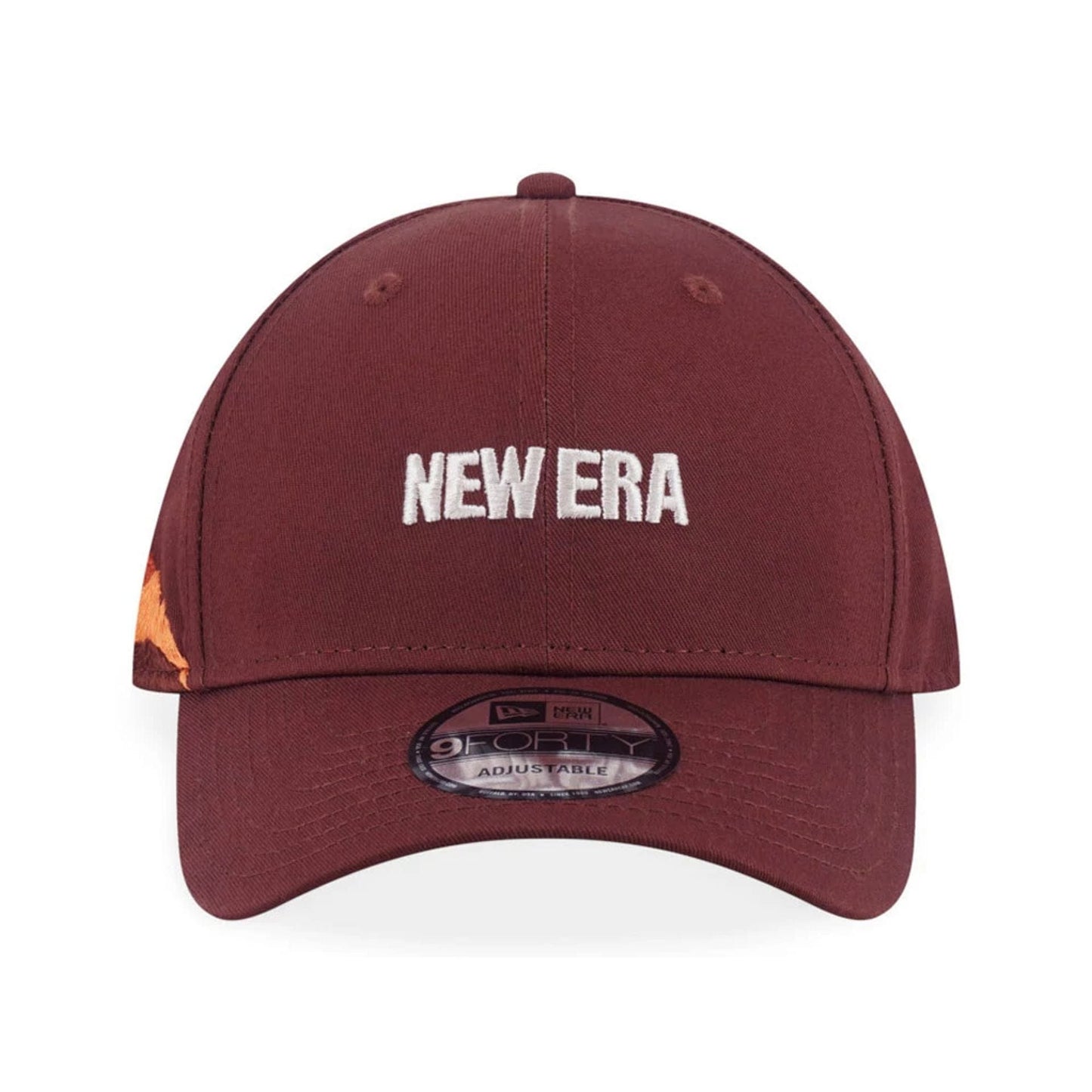 Pictured is this New Era Mountain Logo 9FORTY cap in open brown. 3