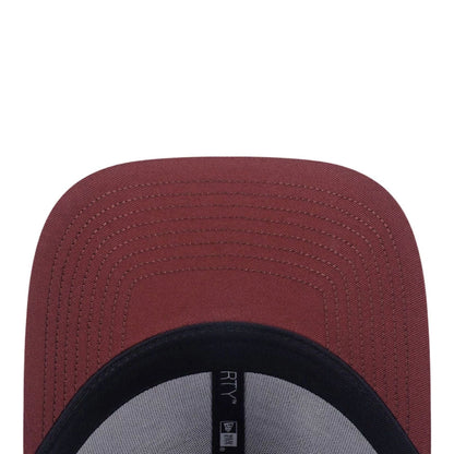 Pictured is this MLB Contrast Stitching San Diego Padres 9FORTY cap in brown. 5