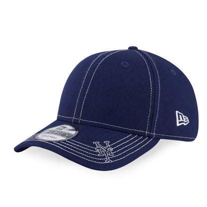 Pictured is this MLB Contrast Stitching New York Mets 9FORTY cap in dark blue. 1