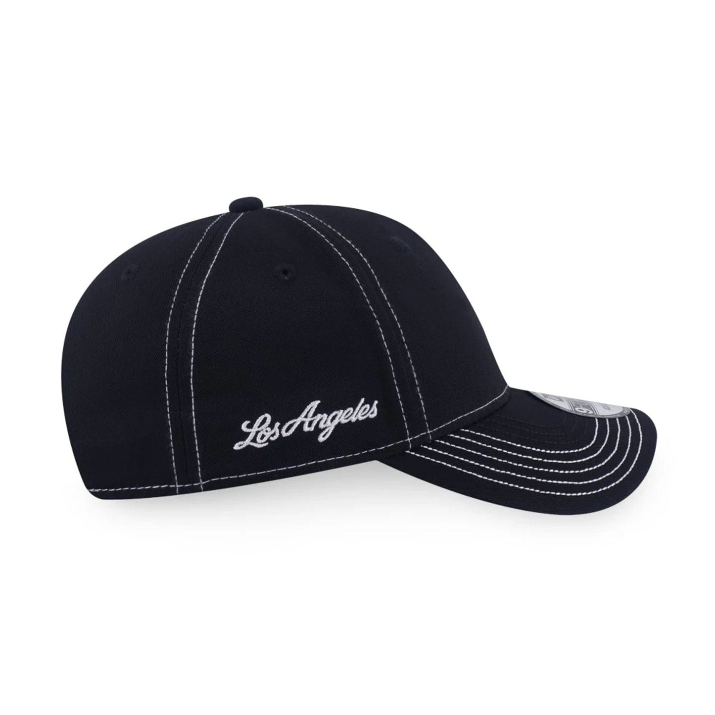 Pictured is this MLB Contrast Stitching LA Dodgers 9FORTY cap in black. 3