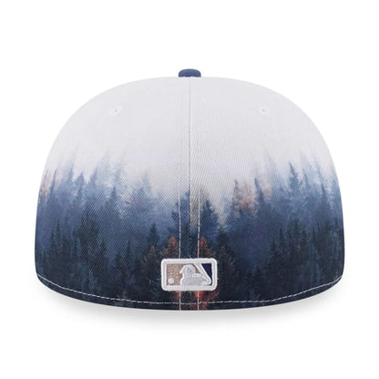 Pictured is this MLB Forest LA Dodgers 59FIFTY Fitted cap in dark blue. 4