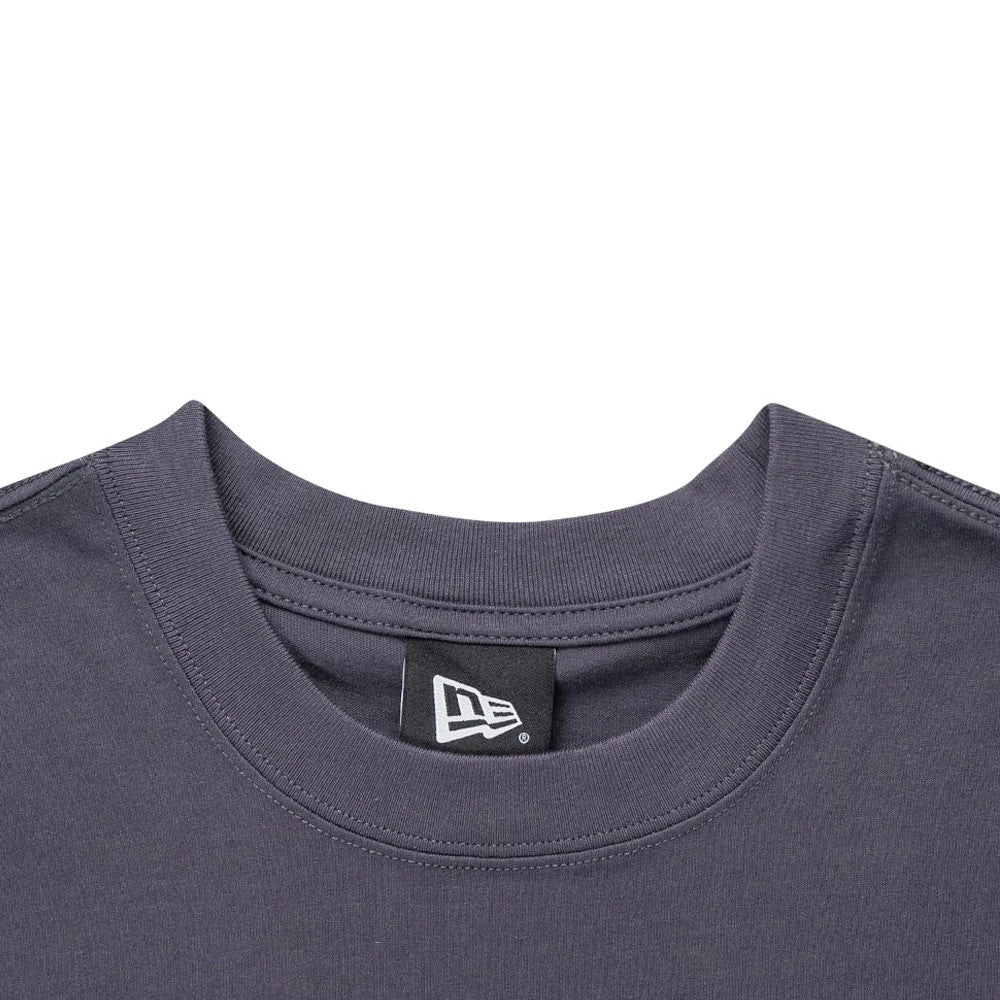 The Male model is wearing LA Dodgers MLB Patchwork Grey T-Shirt 6