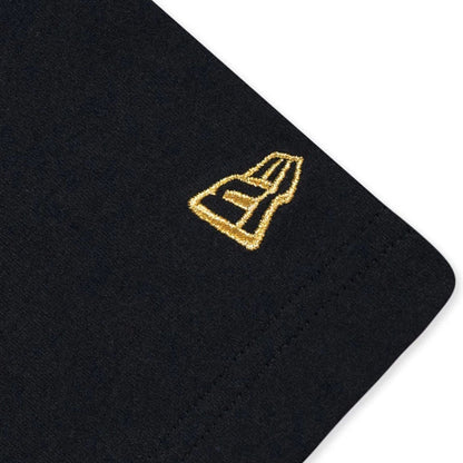 The model is wearing this New Era NEC logo T-Shirt in black. 4