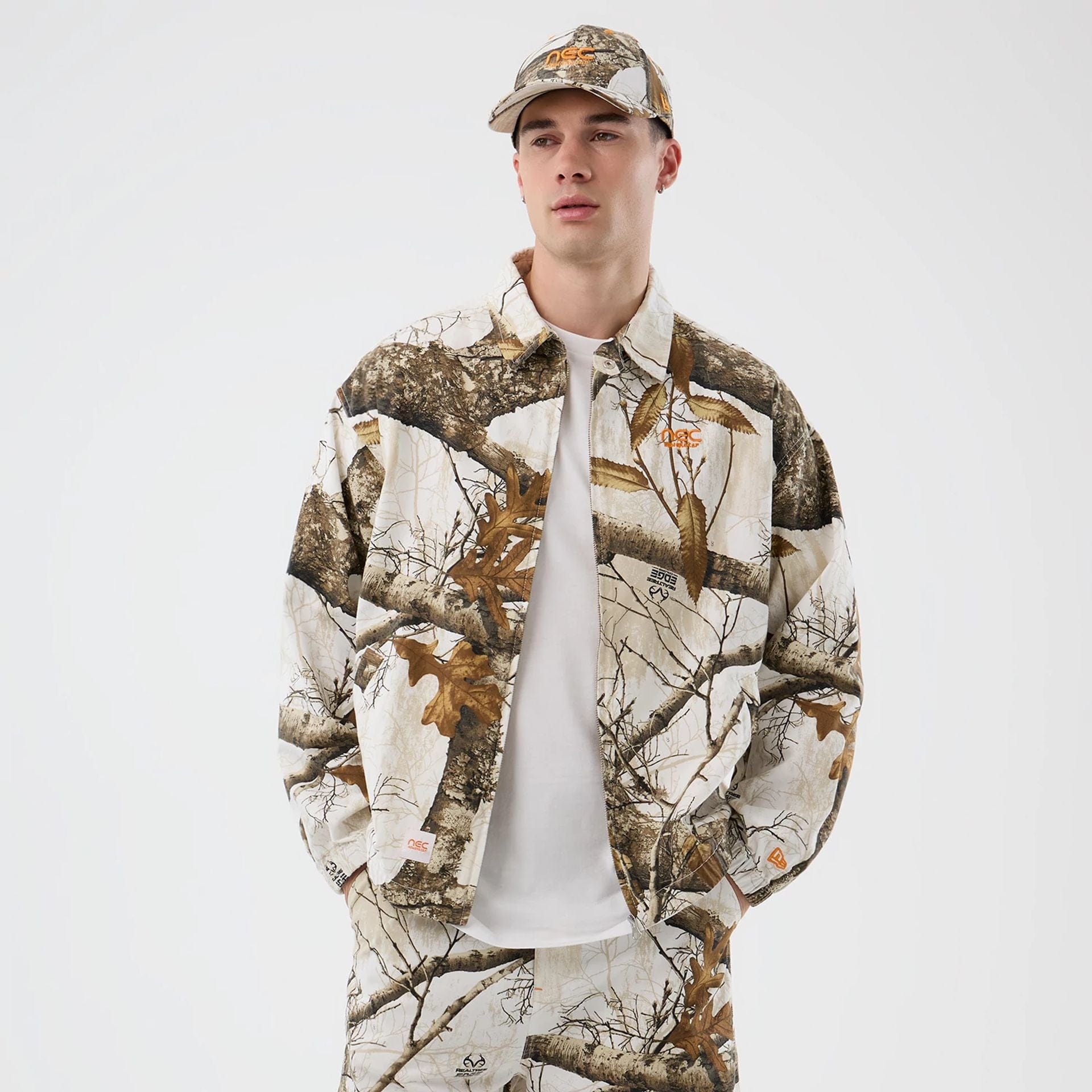  New Era Earthy Skin Real Tree Snow Jacket  1