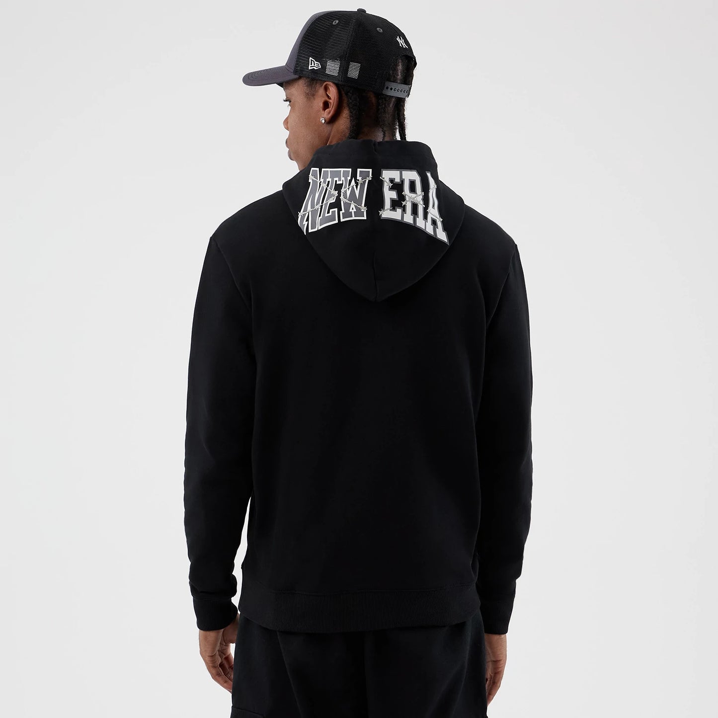 New Era Street Graphic Black Pullover Hoodie 2