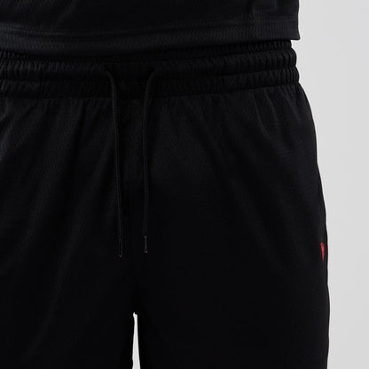 The model is wearing these NFL Historic Kansas City Chiefs shorts in black. 6