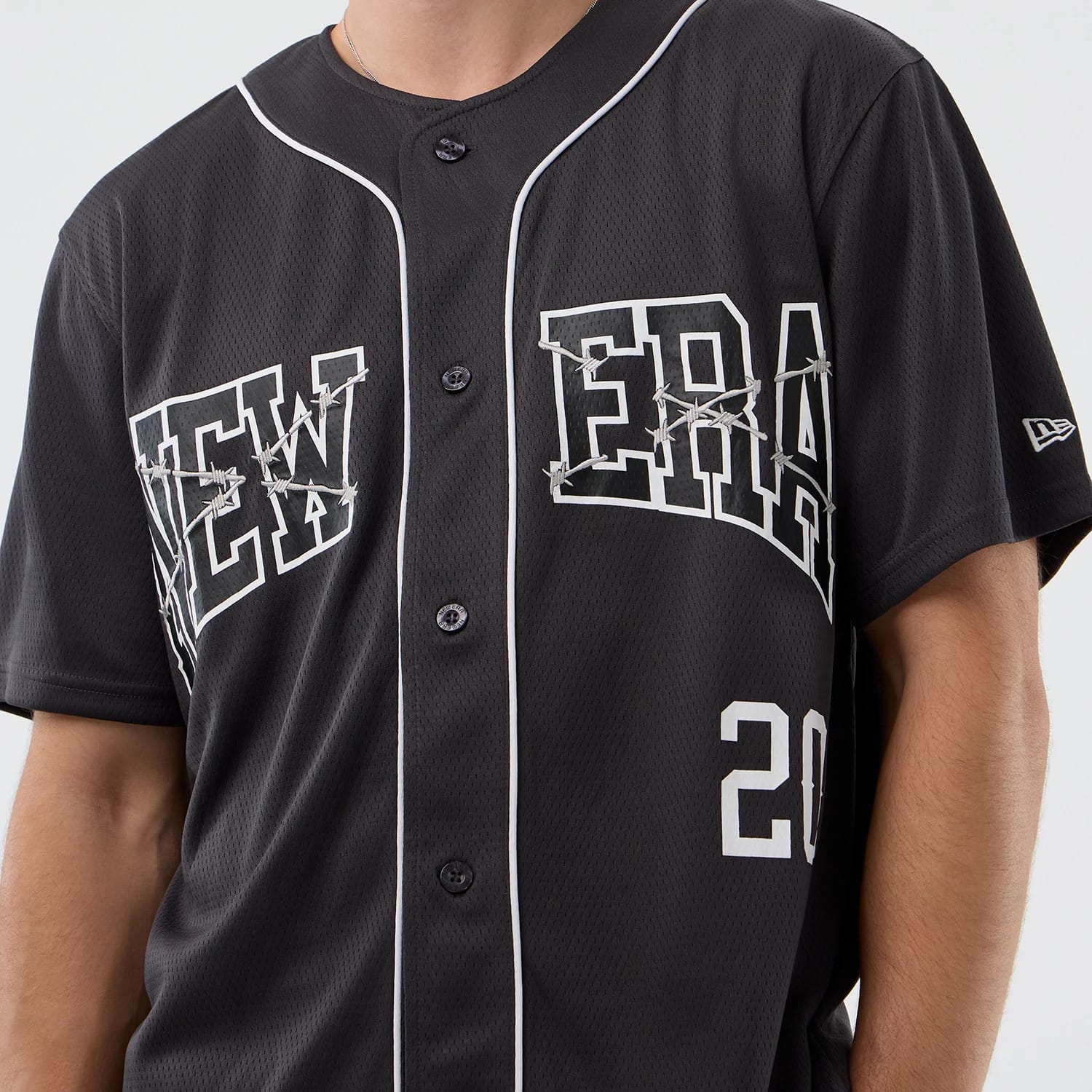 New Era Street Graphic Dark Grey Jersey 3
