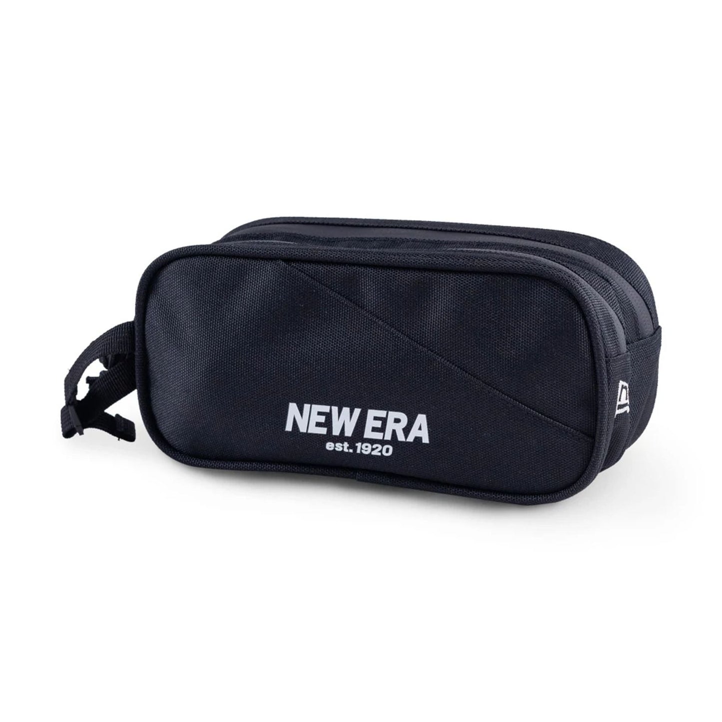This is a New Era Cordura Black Travel Pouch 1