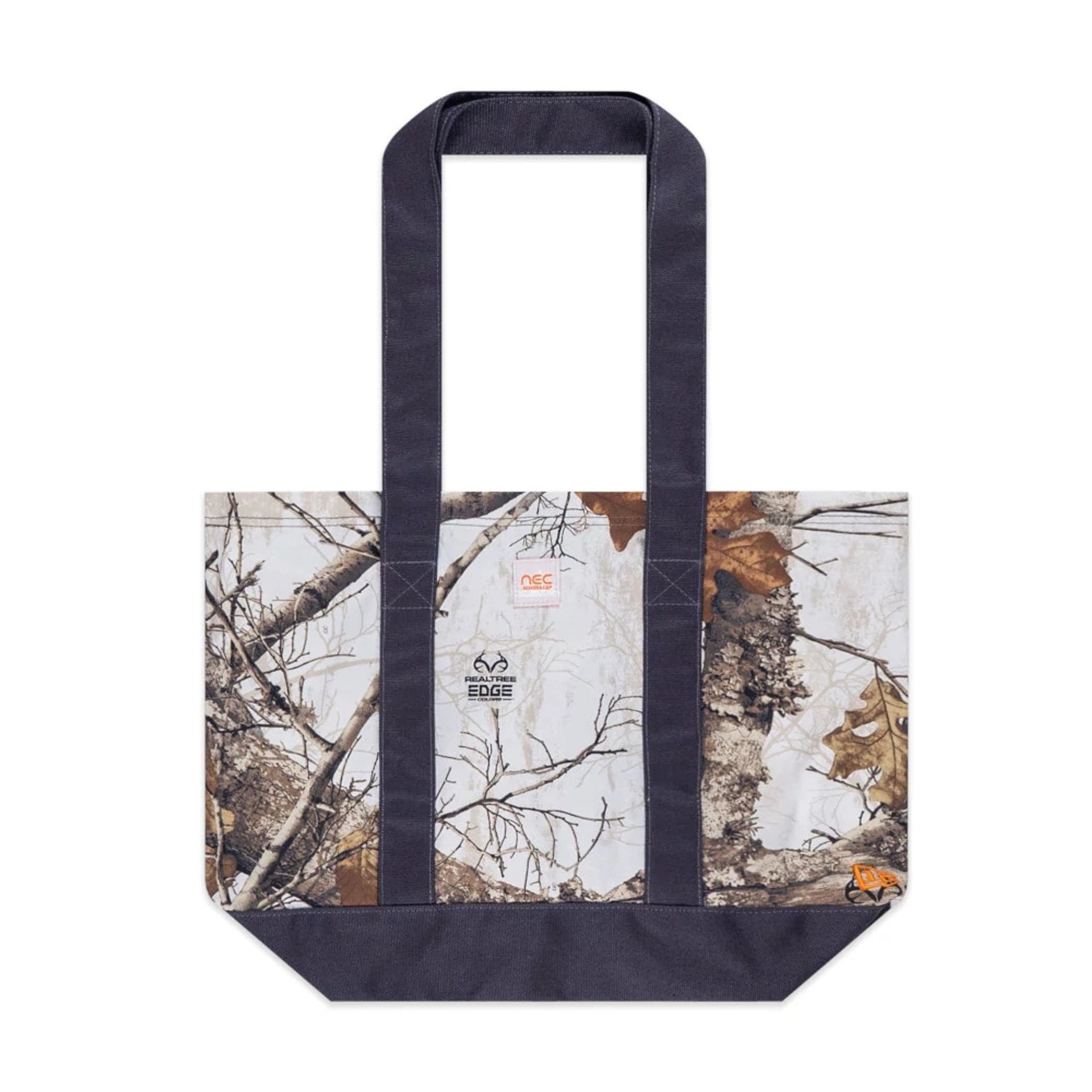 This is a New Era Earthy Skin Real Tree Tote Bag 1
