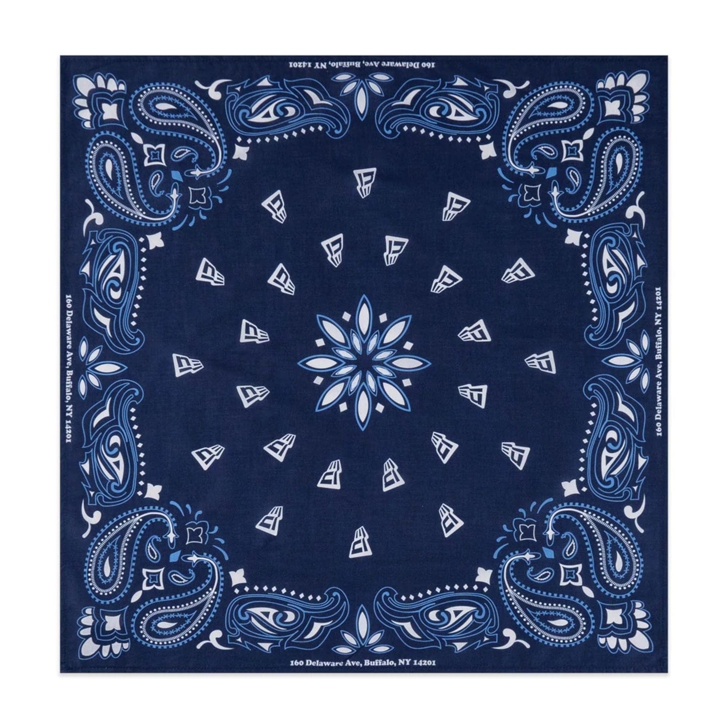 This is a New Era Street Swing Dark Blue Bandana 1