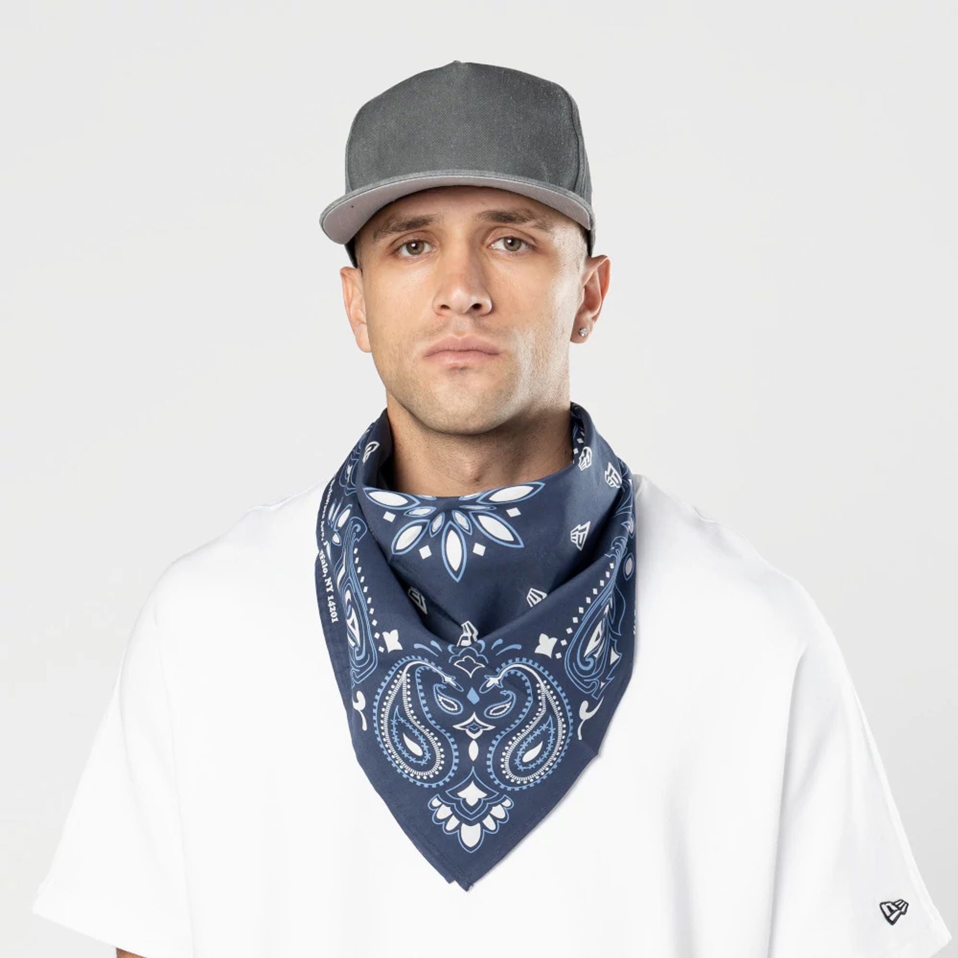 This is a New Era Street Swing Dark Blue Bandana 2