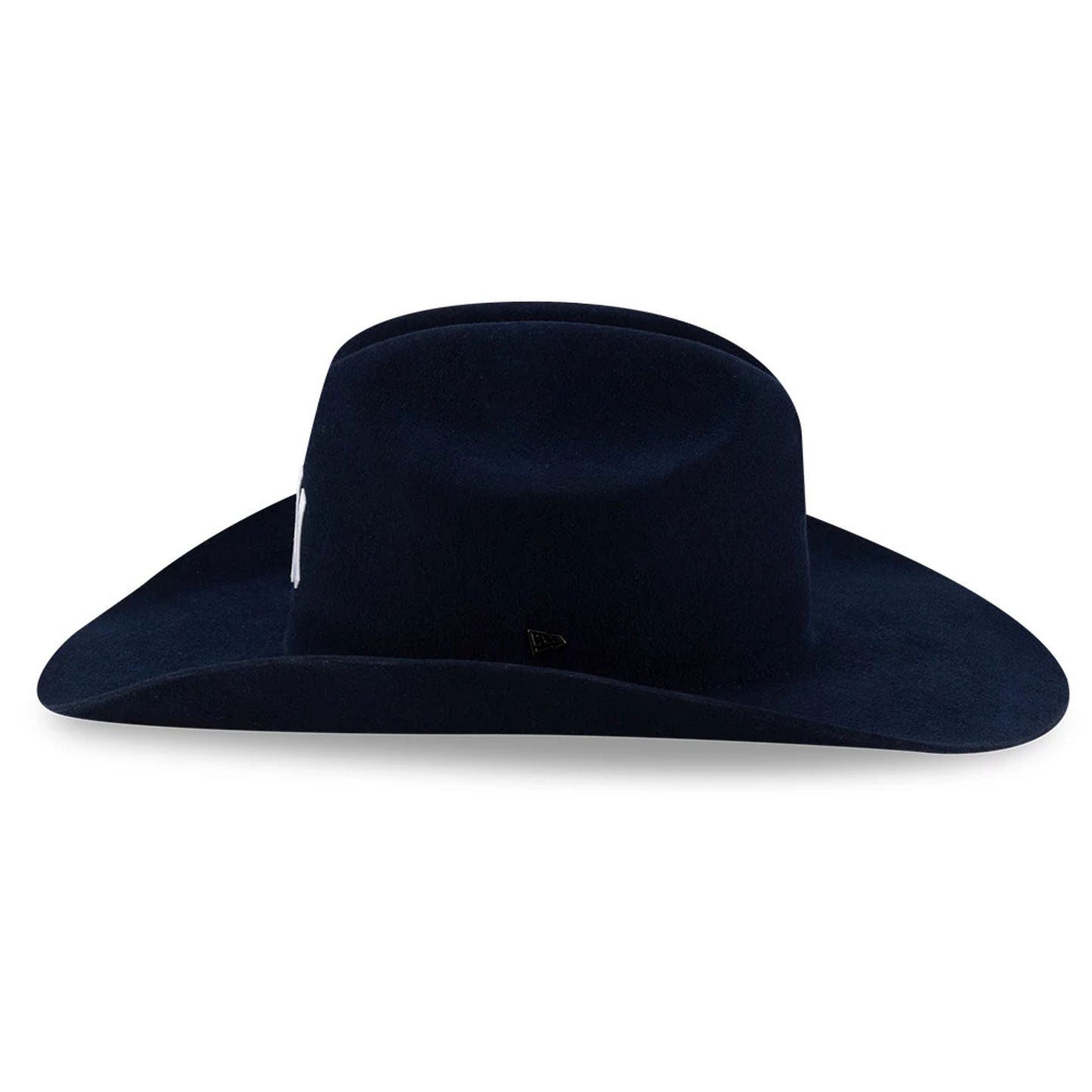 Pictured is this MLB Wool New York Yankees Rolled Brim Fedora hat in navy. 6
