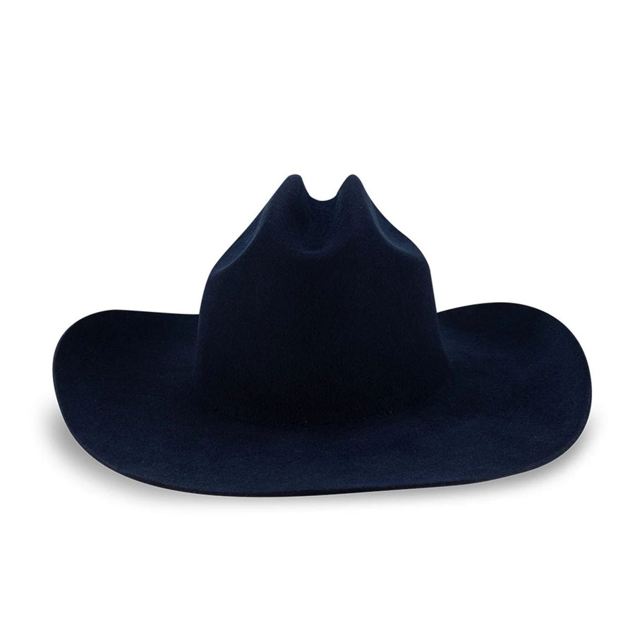 Pictured is this MLB Wool New York Yankees Rolled Brim Fedora hat in navy. 5