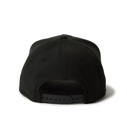 This is a New Era Stretch Series Black 9SEVENTY Stretch Snap Adjustable Cap 3