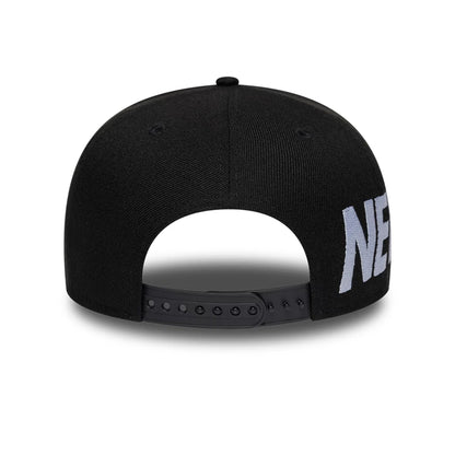 Pictured is this New Era Essential 9FIFTY Snapback cap in black. 4