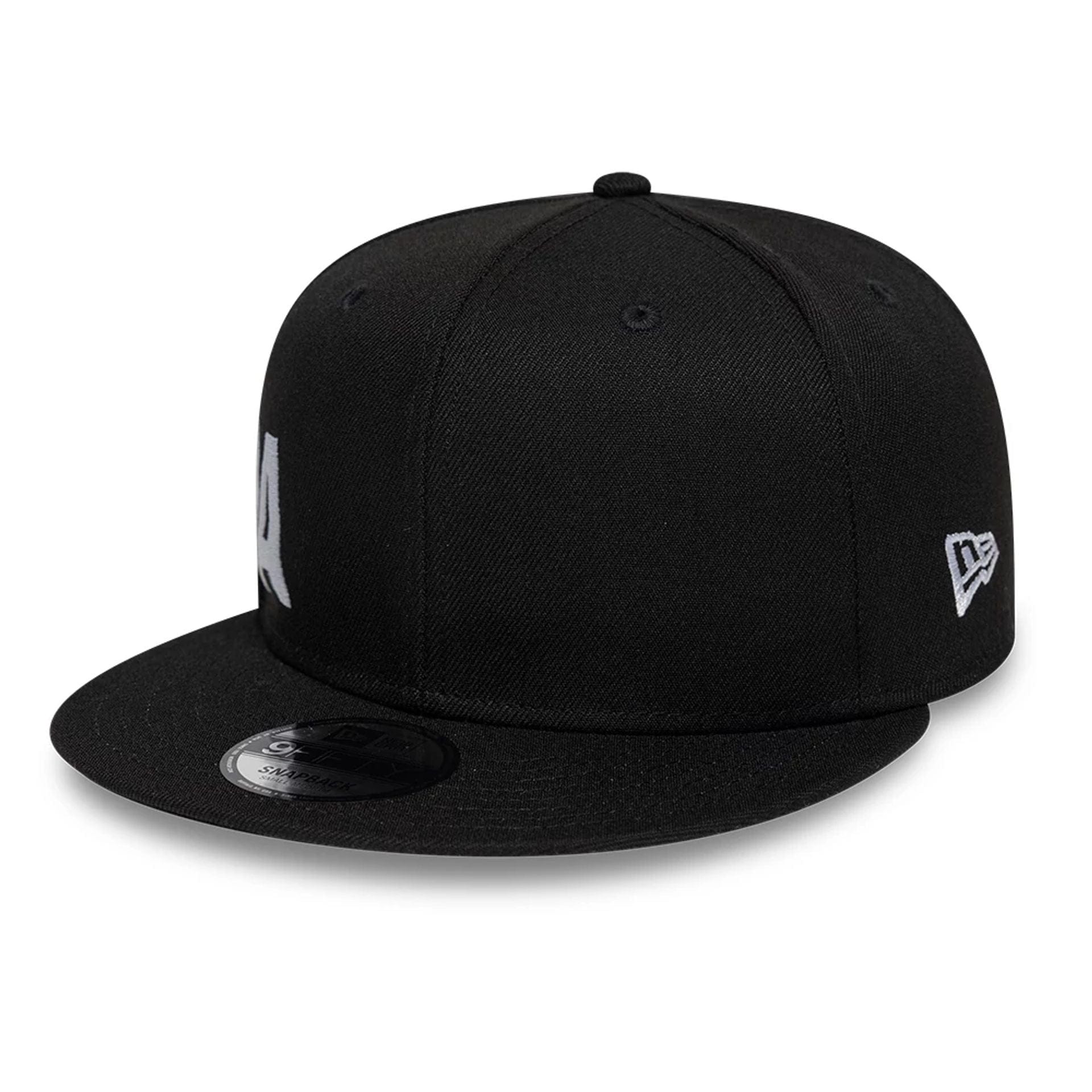 Pictured is this New Era Essential 9FIFTY Snapback cap in black. 6