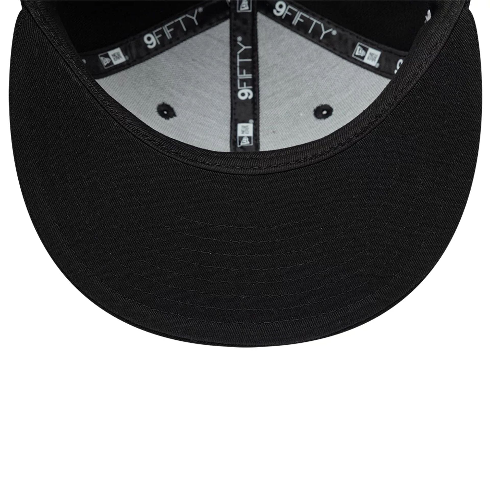 Pictured is this New Era Essential 9FIFTY Snapback cap in black. 7
