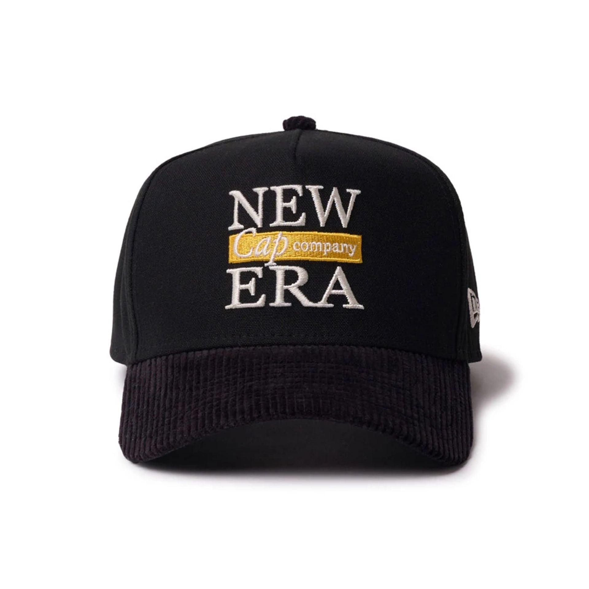 This is a  New Era Duck 2Tone Black 9FORTY A-Frame Adjustable Cap 2