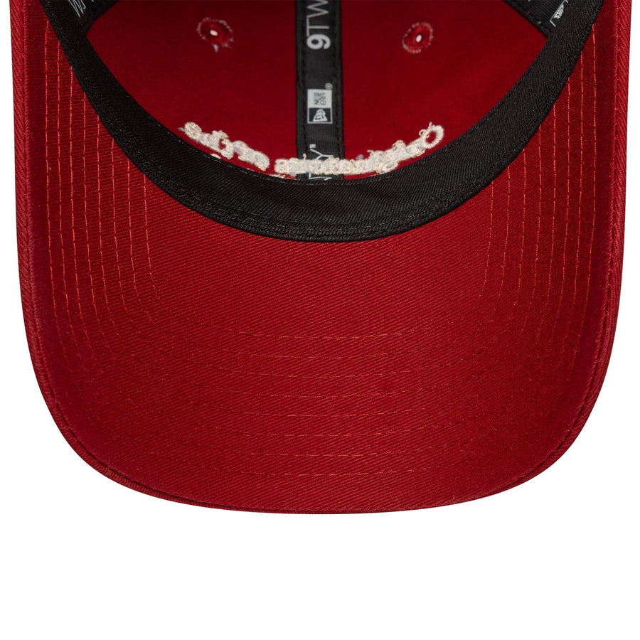 This is a New Era Spare Strap Red 9TWENTY Adjustable Cap 8