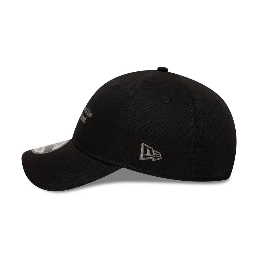 This is a New Era Spare Strap Black 9TWENTY Adjustable Cap 6