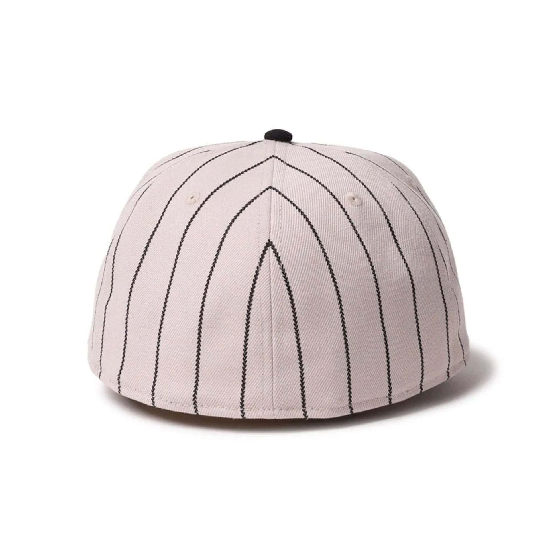 This is a New Era Heritage Stripe Black 59FIFTY Fitted Cap 3