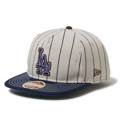This is a LA Dodgers MLB Heritage Stripe Dark Blue 19TWENTY Adjustable Cap 1