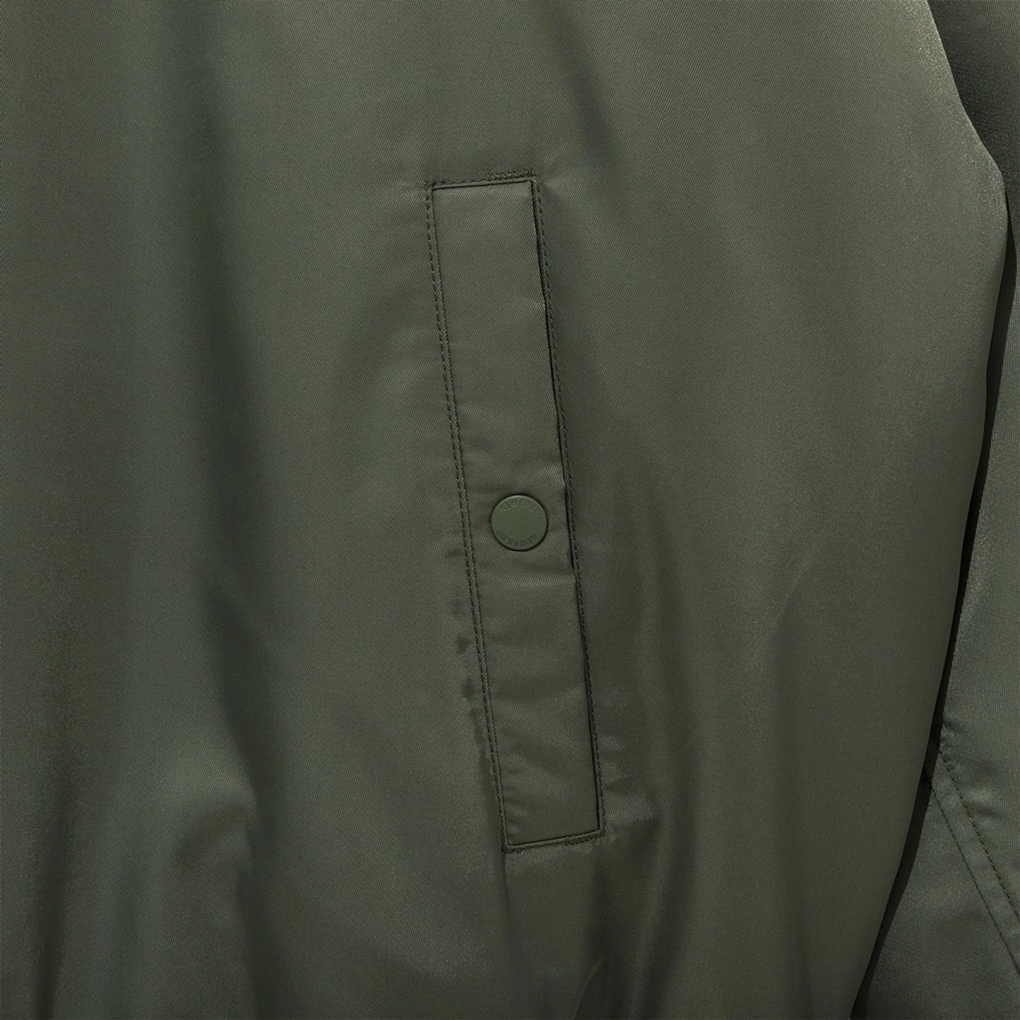 The Male model is wearing New York Yankees MLB Green Stadium Jacket  6