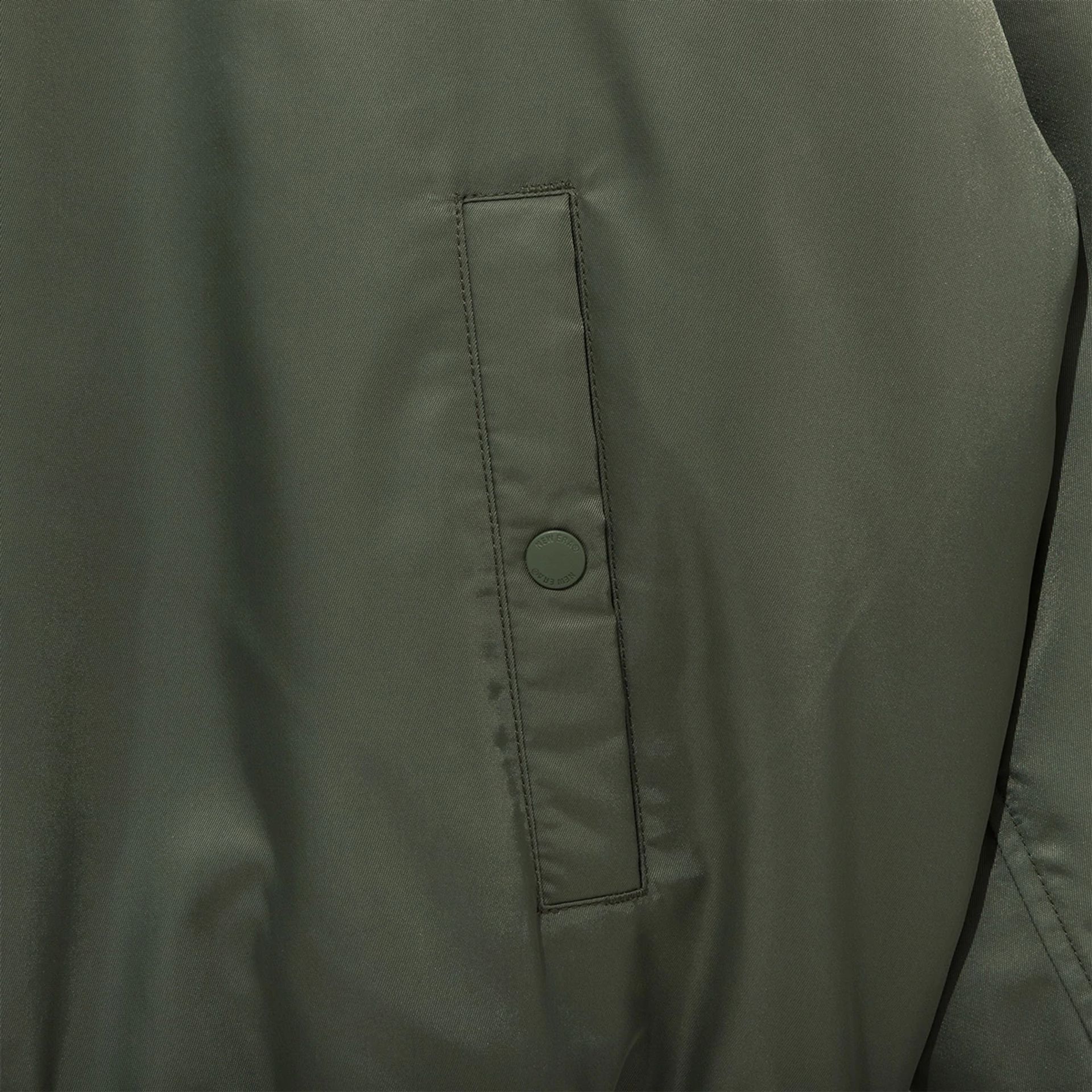 The Male model is wearing New York Yankees MLB Green Stadium Jacket  6