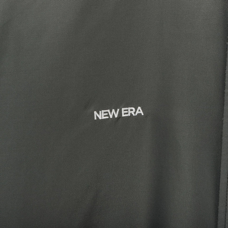 The Male model is wearing LA Dodgers MLB Grey Stadium Jacket  12