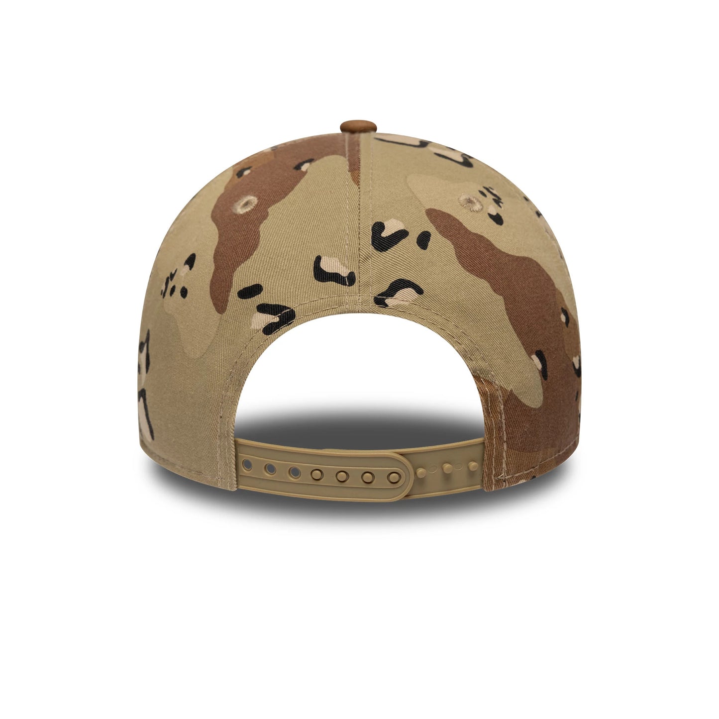 front profile camo NY mets green and brown cap