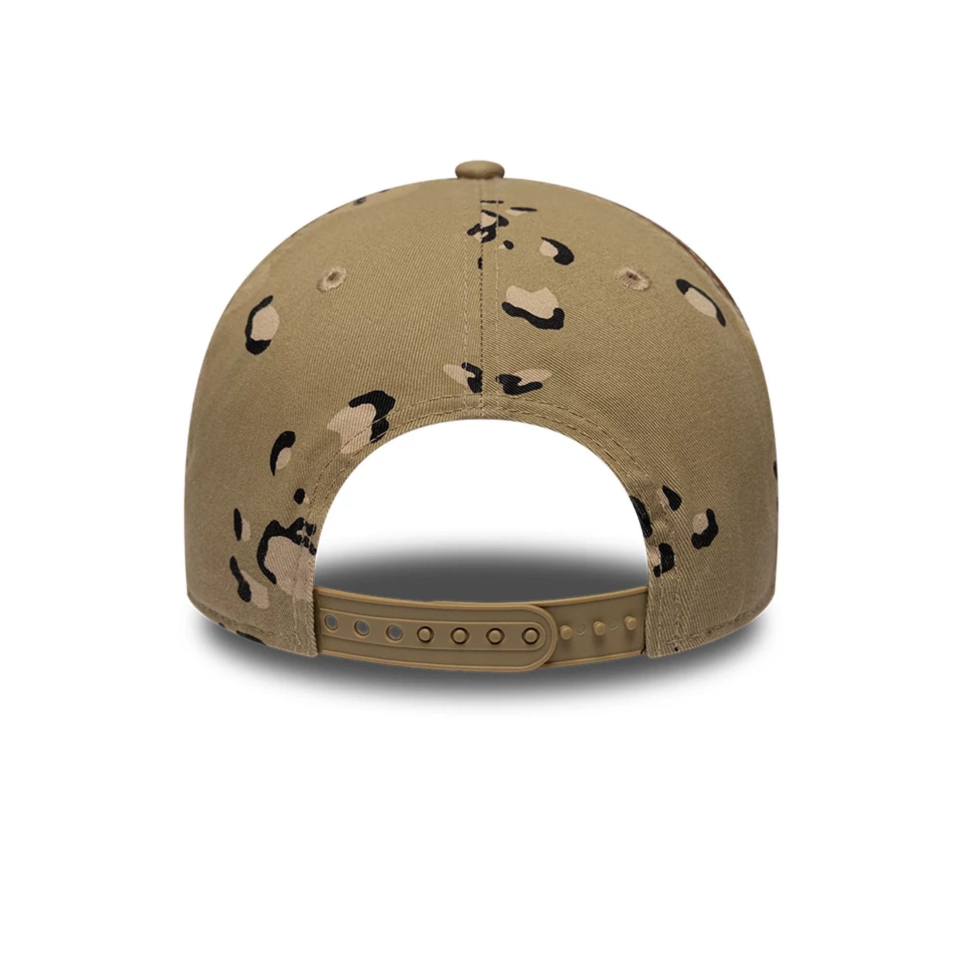 Pictured is this MLB Camo Reserve LA Dodgers 9TWENTY A-Frame Adjustable cap in Desert Camo. 6