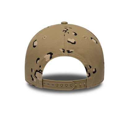 Pictured is this MLB Camo Reserve LA Dodgers 9TWENTY A-Frame Adjustable cap in Desert Camo. 6
