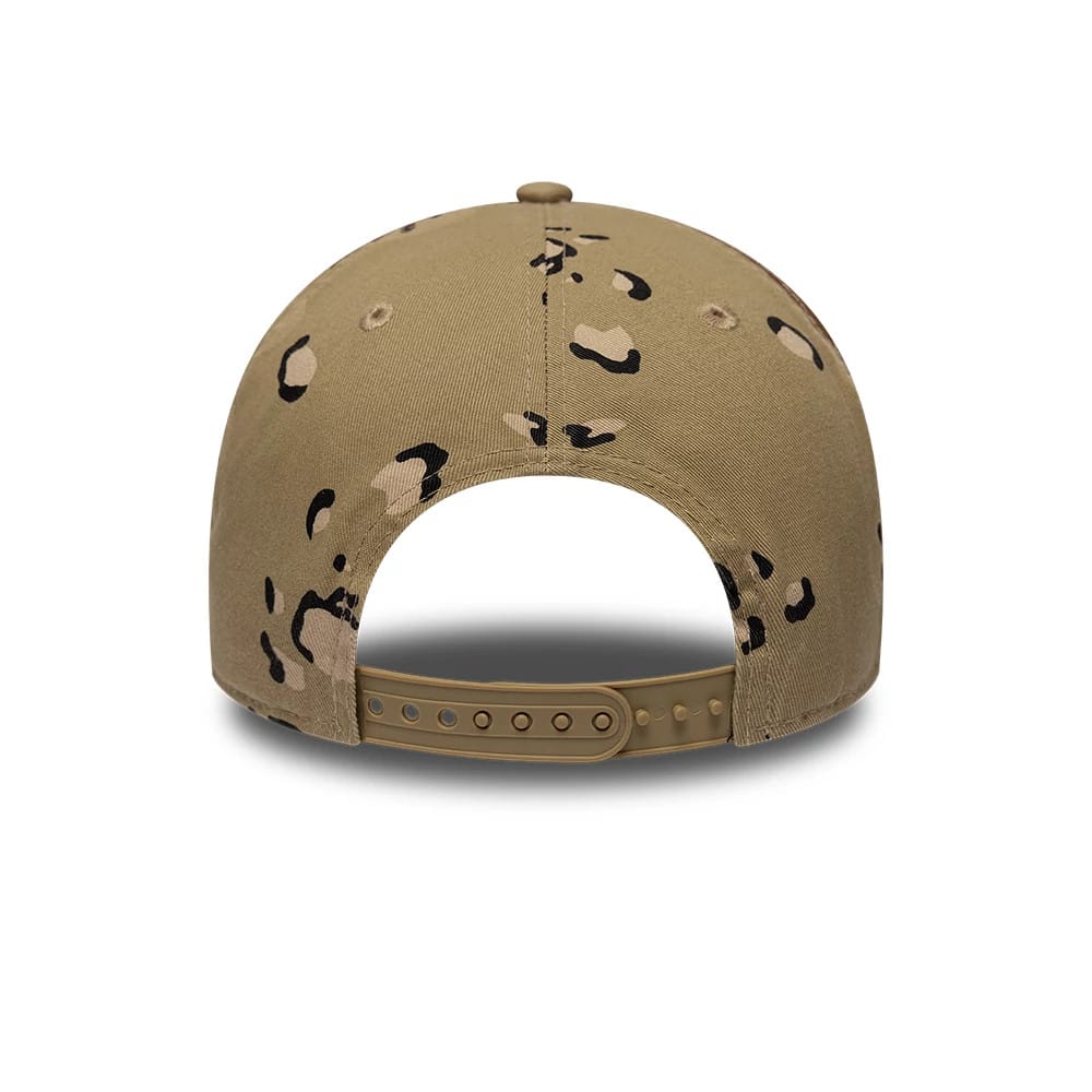 Pictured is this MLB Camo Reserve LA Dodgers 9TWENTY A-Frame Adjustable cap in Desert Camo. 6