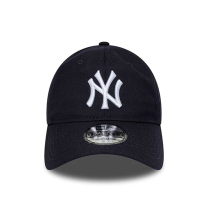 Pictured is this MLB Wool New York Yankees 9TWENTY Adjustable cap in navy. 3