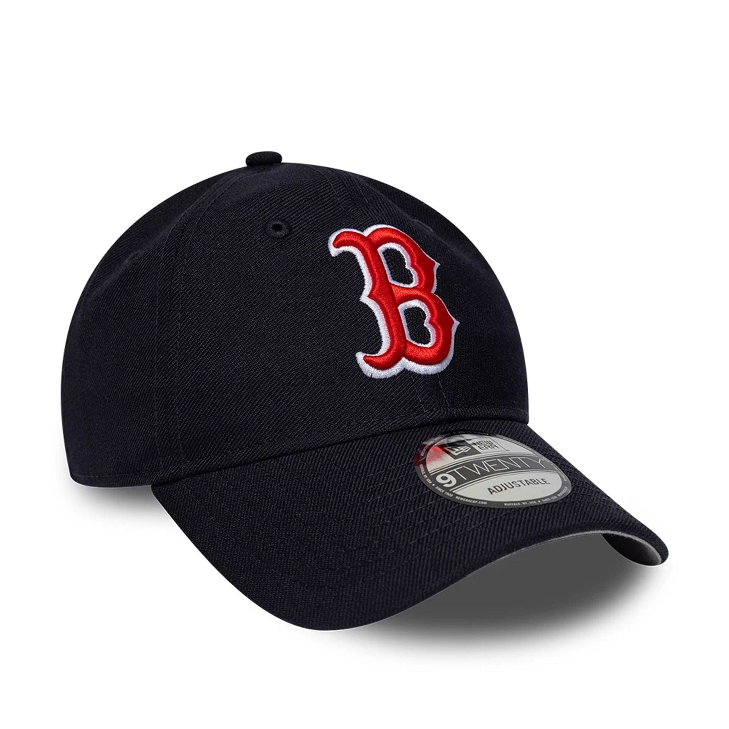 Pictured is this MLB Wool Boston Red Sox 9TWENTY Adjustable cap in navy. 4