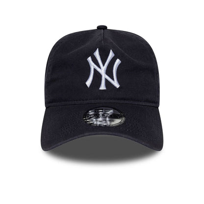 Pictured is this MLB New York Yankees 9TWENTY A-Frame Adjustable cap in navy. 3