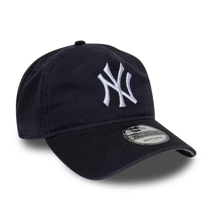 Pictured is this MLB New York Yankees 9TWENTY A-Frame Adjustable cap in navy. 4