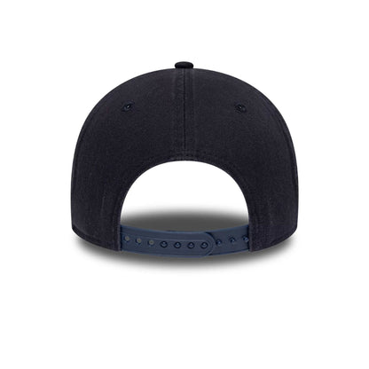 Pictured is this MLB New York Yankees 9TWENTY A-Frame Adjustable cap in navy. 7