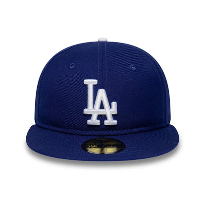 Pictured is this MLB Soft Buckram LA Dodgers 59FIFTY Fitted cap in blue. 3