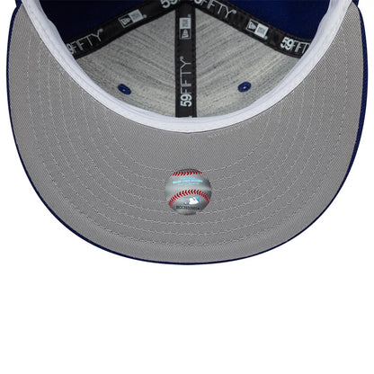 Pictured is this MLB Soft Buckram LA Dodgers 59FIFTY Fitted cap in blue. 2