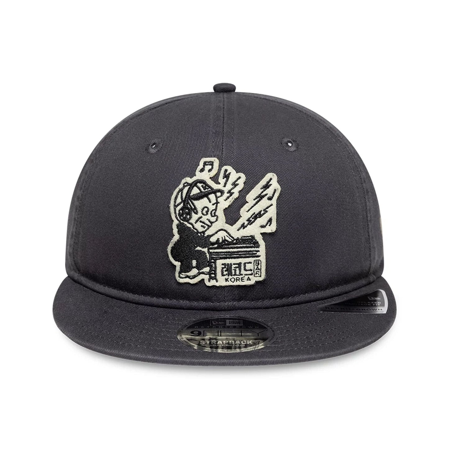 New Era x KRB Grey Retro Crown 9FIFTY Cap 4