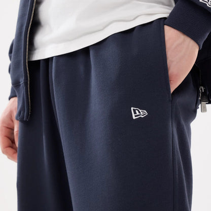 The model is wearing this MLB Comfort New York Yankees Joggers in blue. 7