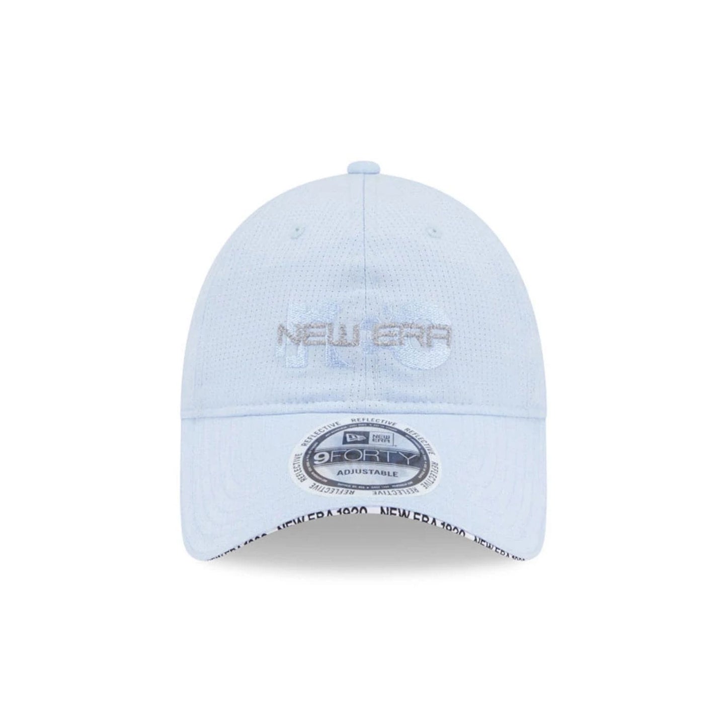 Pictured is this New Era NEC Logo 9FORTY Unstructured cap in blue. 3