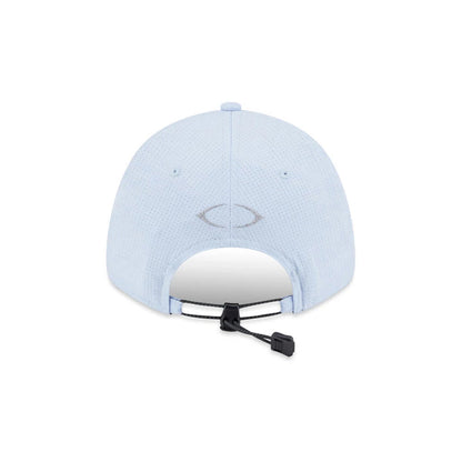 Pictured is this New Era NEC Logo 9FORTY Unstructured cap in blue. 2