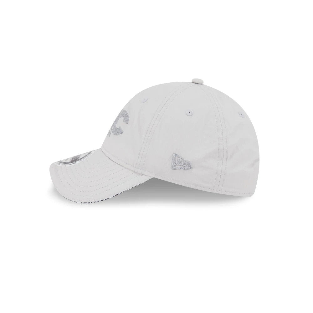 Pictured is this New Era NEC Logo 9FORTY Unstructured cap in grey. 5